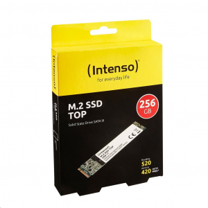 256GB Intenso SSD M.2 meghajtó (3832440)